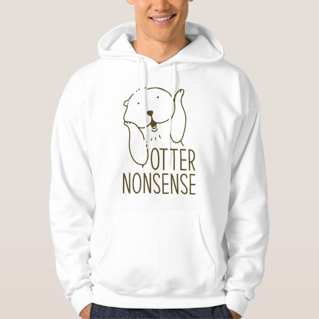Otter Nontone Hoodie (Framsida)
