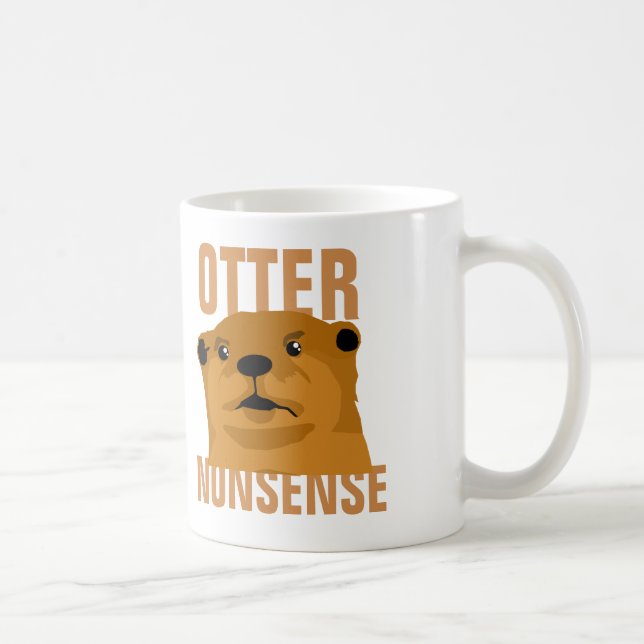 Otter Nontone Kaffemugg (Höger)