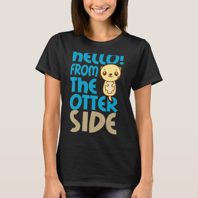 Otter Otter Side T Shirt (Framsida)