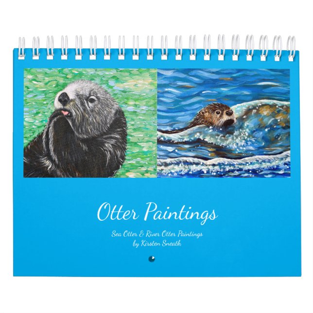 Otter Paintings Kalender (Omslag)
