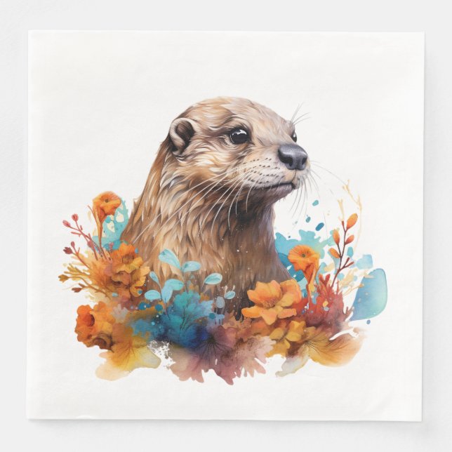 Otter Pappersservett (Framsida)