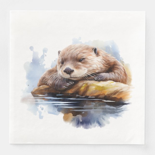 Otter Pappersservett (Framsida)