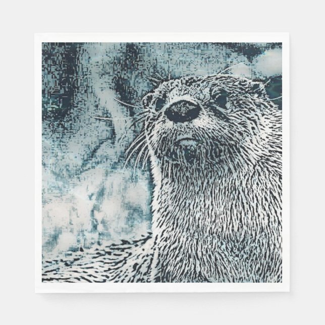 Otter Pappersservett (Framsidan)