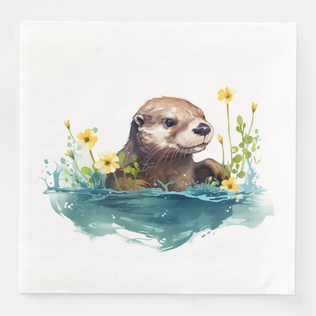 Otter Pappersservett (Framsida)