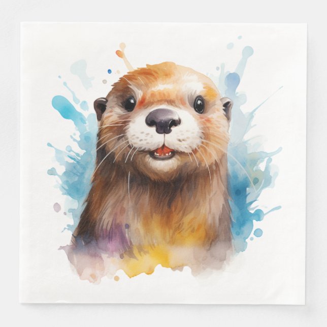 Otter Pappersservett (Framsida)