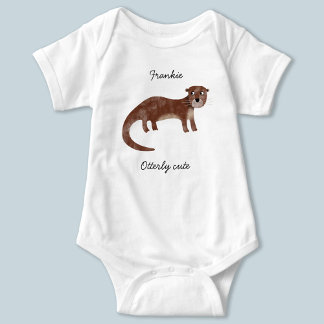 Otter Personlig Otterly Cute T Shirt