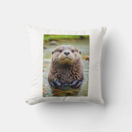 Otter Pillow Kudde