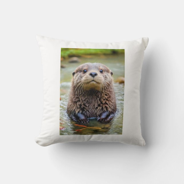 Otter Pillow Kudde (Framsida)