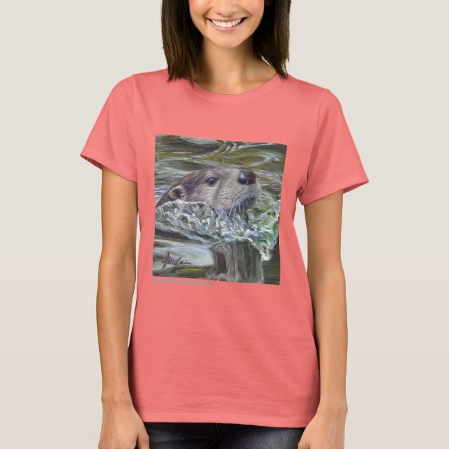 Otter Pops! Långärmad T-Shirt (Framsida)