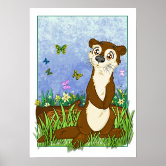Otter Poster