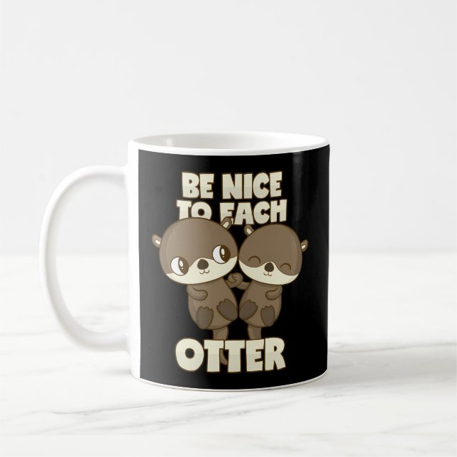 Otter Pun Kaffemugg (Vänster)