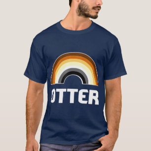 Otter Rainbow Gay Bear LGB Gay pride Bear Varg T Shirt