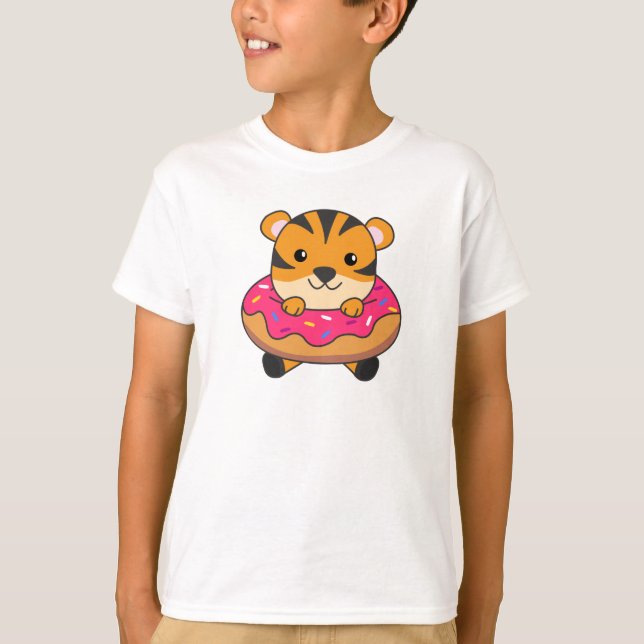 Otter Rainbow Sweet Animals Colorful T Shirt (Framsida)