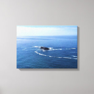 Otter Rock, Cape Foulweather, Newport, Oregon Canvastryck