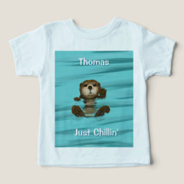 Otter småbarn-skjorta t shirt