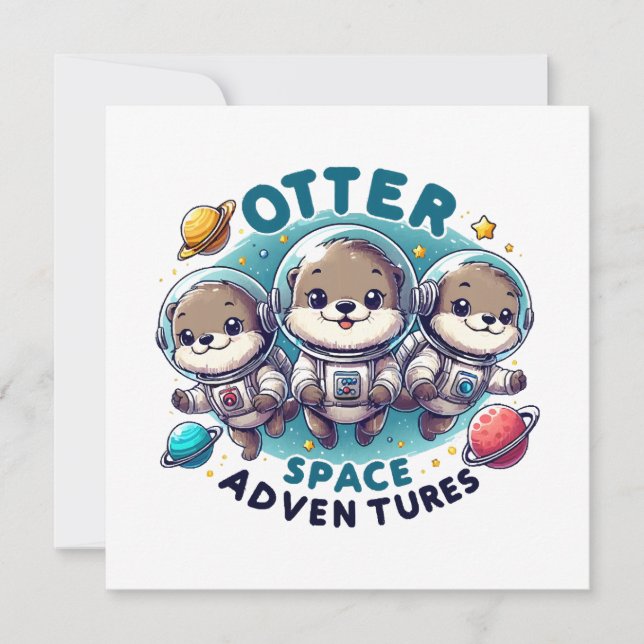 Otter Space Äventyr (Framsida)