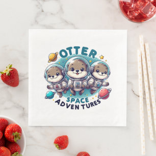 Otter Space Äventyr Pappersservett