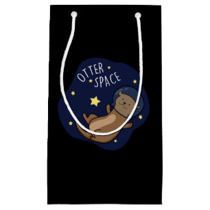 Otter Space Funny Astronaut Otter Pun