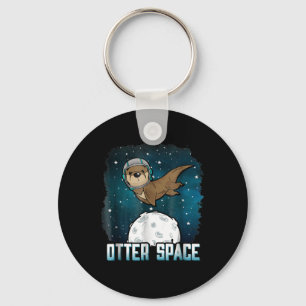 Otter Space Litet Otter Space Animal Nyckelring