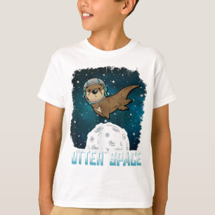 Otter Space Shirt, Lundny Rymden Animal T Shirt