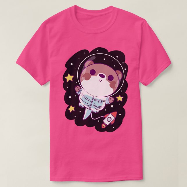 Otter Space T Shirt (Design framsida)