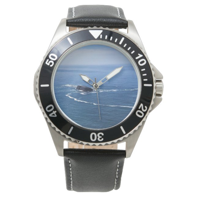 Otter Sten, Cape Foulweather, Newport, Oregon Armbandsur (Framsida)