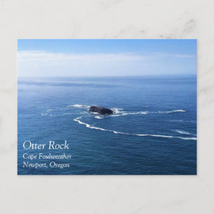 Otter Sten, Cape Foulweather, Newport, Oregon Vykort