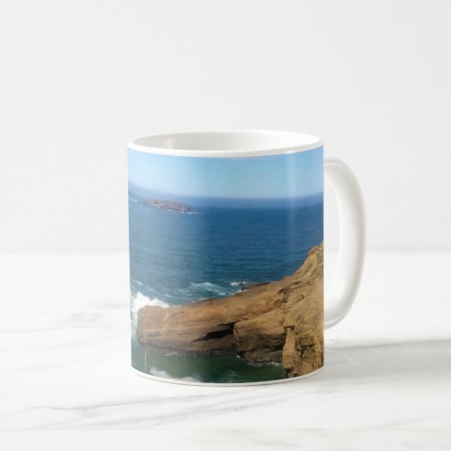 Otter Sten, Oregon Kusten Kaffemugg (Framsida höger)