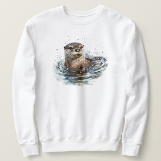 Otter Sweatshirt (Design framsida)