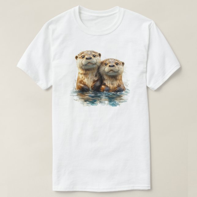Otter T-Shirt (Design framsida)