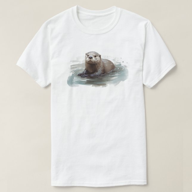 Otter T-Shirt (Design framsida)