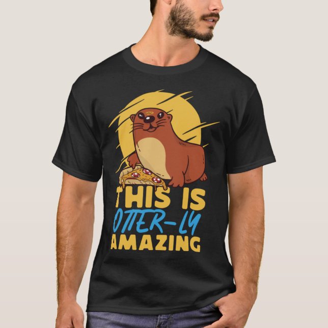 Otter This Is Otter ly Amazing T Shirt (Framsida)