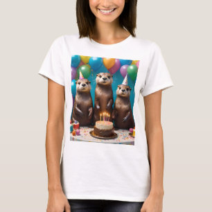 Otter Trillingar Födelsedagsfest, T Shirt