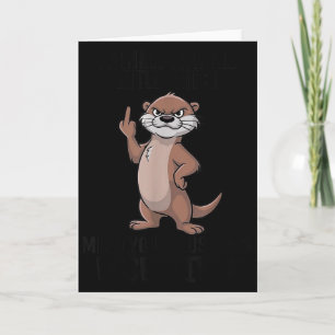 Otter Twinkle Little Snitch Sköt Om Dina Affärer N Kort