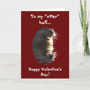 OTTER Valentines dagskort Helgkort