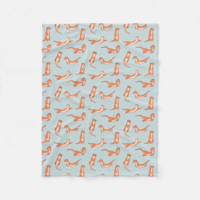 Otter Valps Fleece Blanket (Framsidan)