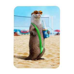 Otter Wankini Magnet