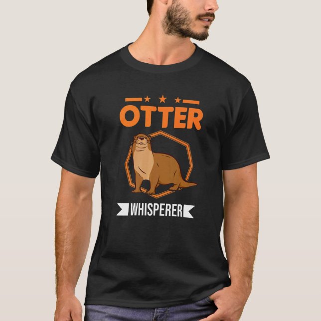 Otter Whisperer T Shirt (Framsida)