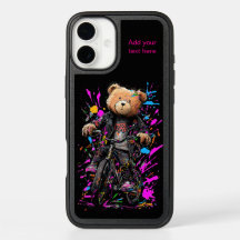 OtterBox: Livlig Graffiti-stil Teddybjörn Konst