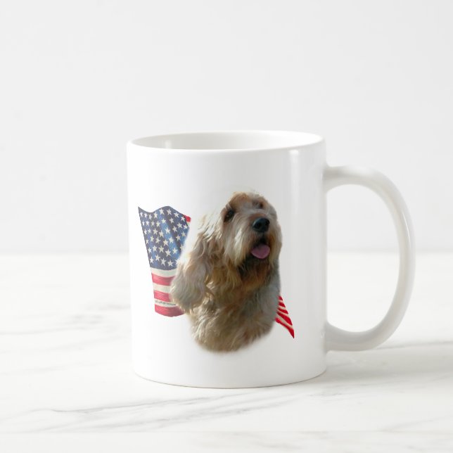 Otterhound Flagga Kaffemugg (Höger)