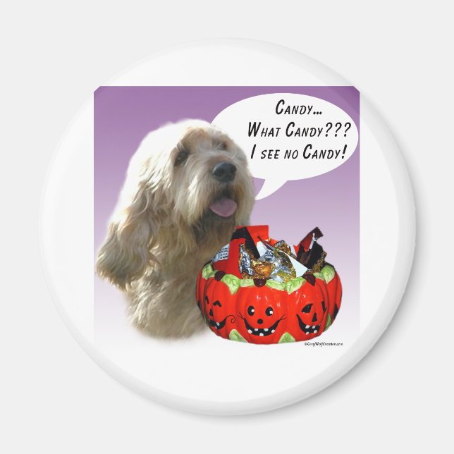 Otterhound Halloween Candy Magnet (Framsidan)