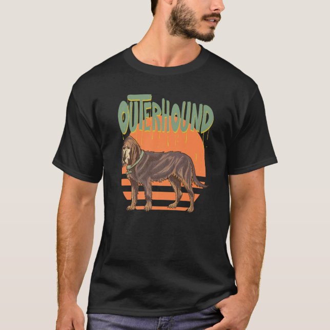 Otterhound - Hund Identification - Hundar Älskare  T Shirt (Framsida)