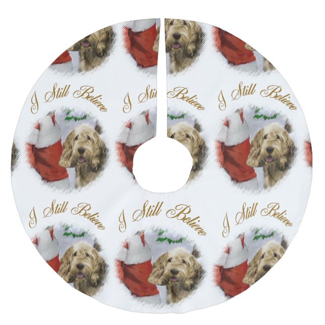 Otterhound-jul Julgransmatta Borstad Polyester (Framsidan)