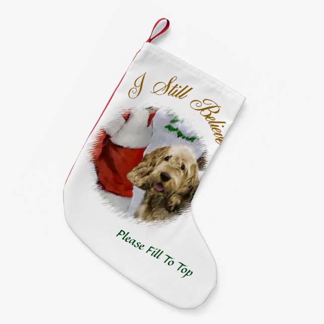 Otterhound-jul Liten Julstrumpa (Framsidan (Hängande))