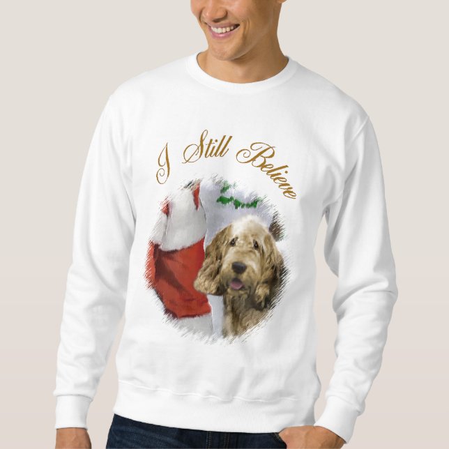 Otterhound-julklappar Sweatshirt (Framsida)