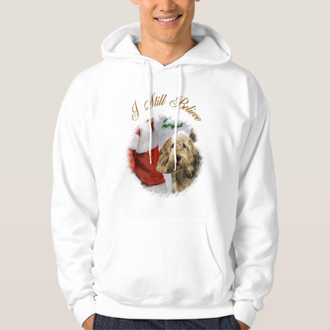 Otterhound-julklappar Sweatshirt Med Luva (Framsida)