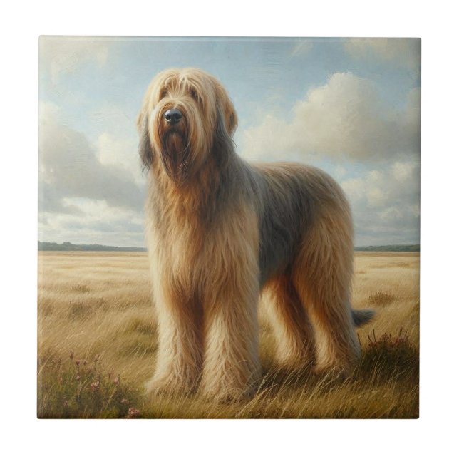Otterhound Kakelplatta (Framsidan)