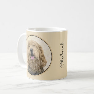 Otterhound-målning - Cute Original Hund Art Kaffemugg