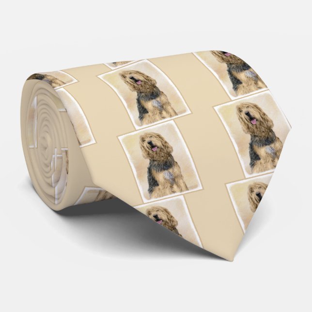 Otterhound-målning - Cute Original Hund Art Slips (Rullad)