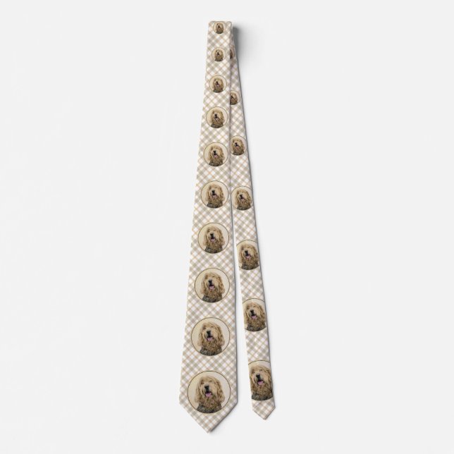 Otterhound-målning - Cute Original Hund Art Slips (Framsida)